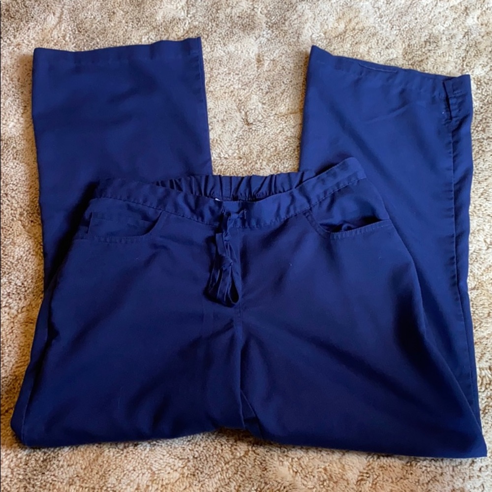 Greys Anatomy Navy Blue Scrub Pants